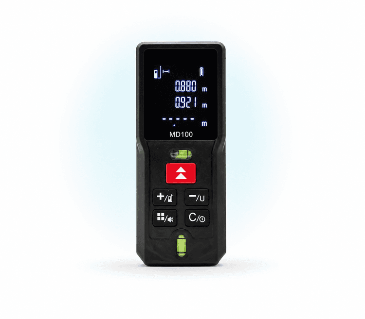 متر لیزری مدل MD100